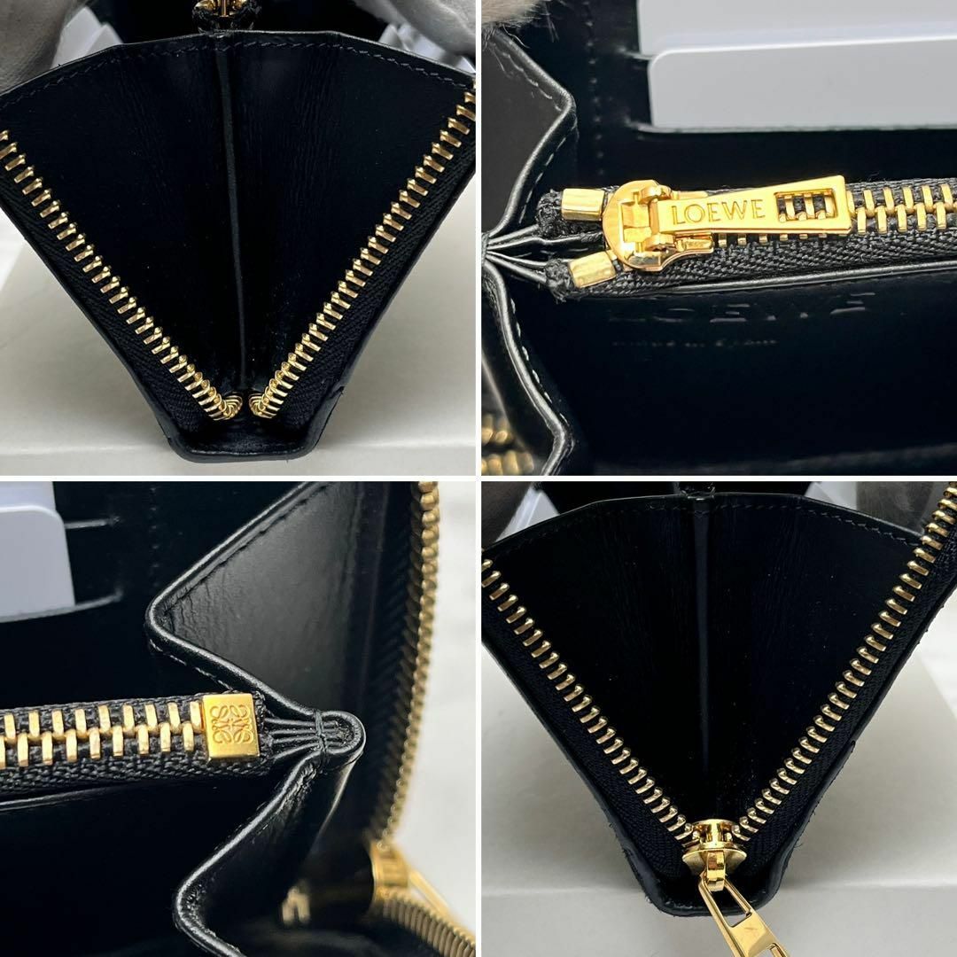 LOEWE(ロエベ)のMASA専用 パズル コンパクト ジップウォレット  財布 廃盤モデル 黒 レディースのファッション小物(財布)の商品写真