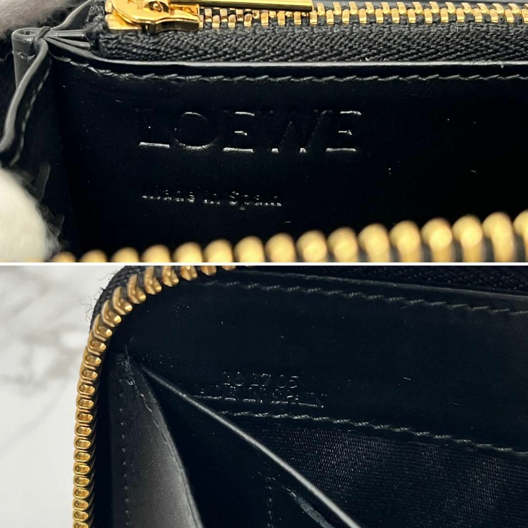 LOEWE(ロエベ)のMASA専用 パズル コンパクト ジップウォレット  財布 廃盤モデル 黒 レディースのファッション小物(財布)の商品写真