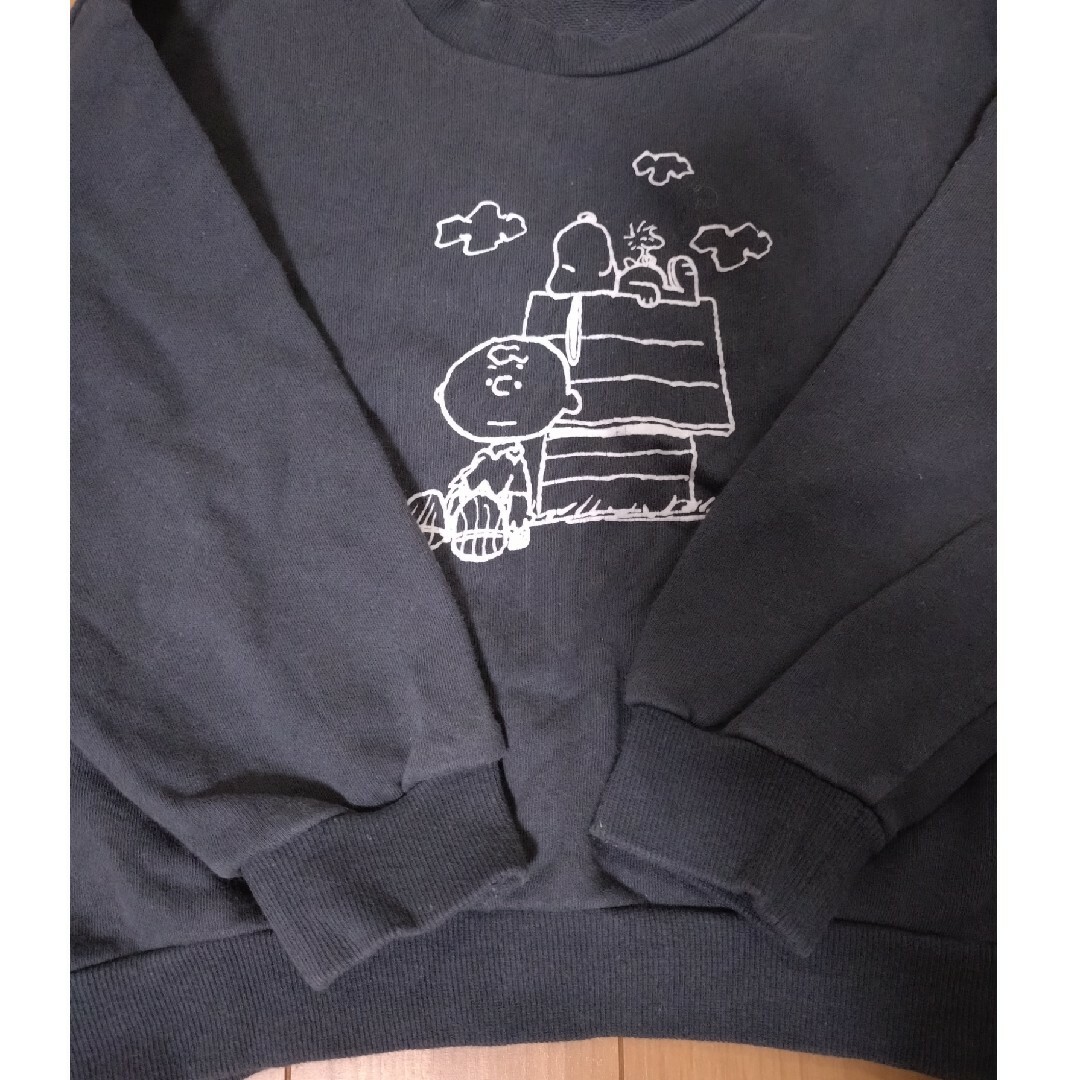 SNOOPY(スヌーピー)のトレーナー　130 スヌーピー　スウェット キッズ/ベビー/マタニティのキッズ服女の子用(90cm~)(Tシャツ/カットソー)の商品写真