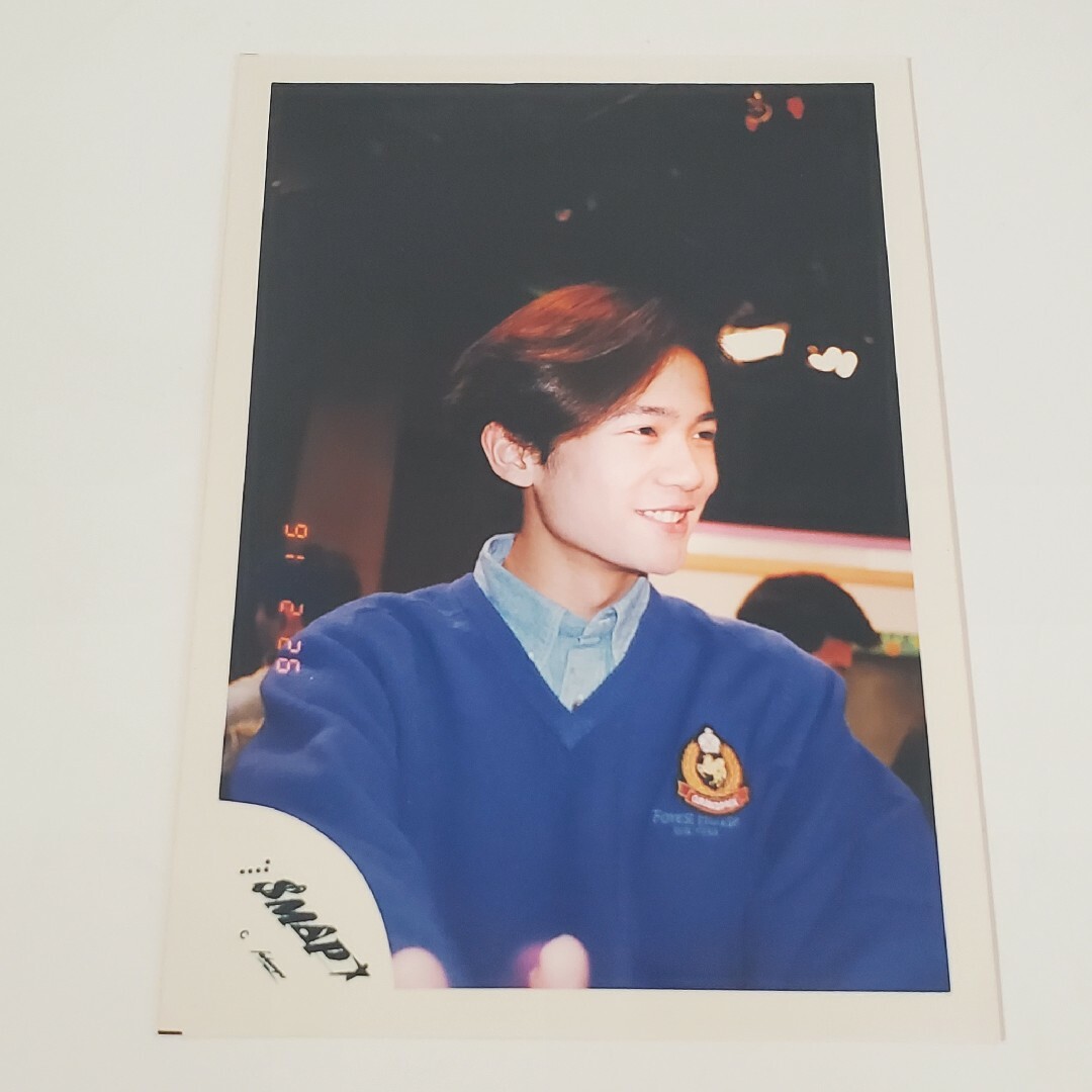 SMAP 稲垣吾郎 1991【公式写真 生写真 結成初期 デビュー前 旧 SMAP 稲垣吾郎 1991【公式写真 生写真 結成初期 デビュー前 旧
