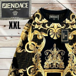 フェンダーチェ(FENDACE)の【激レアXXL】フェンディ × ヴェルサーチ コラボ スウェット 限定 ズッカ(スウェット)