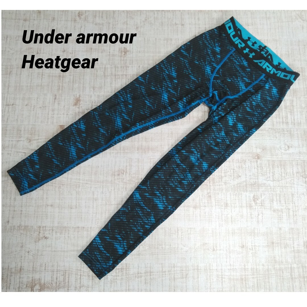 UNDER ARMOUR(アンダーアーマー)のunder armour heatgear レギンス　スパッツ　サイズLG メンズのレッグウェア(レギンス/スパッツ)の商品写真