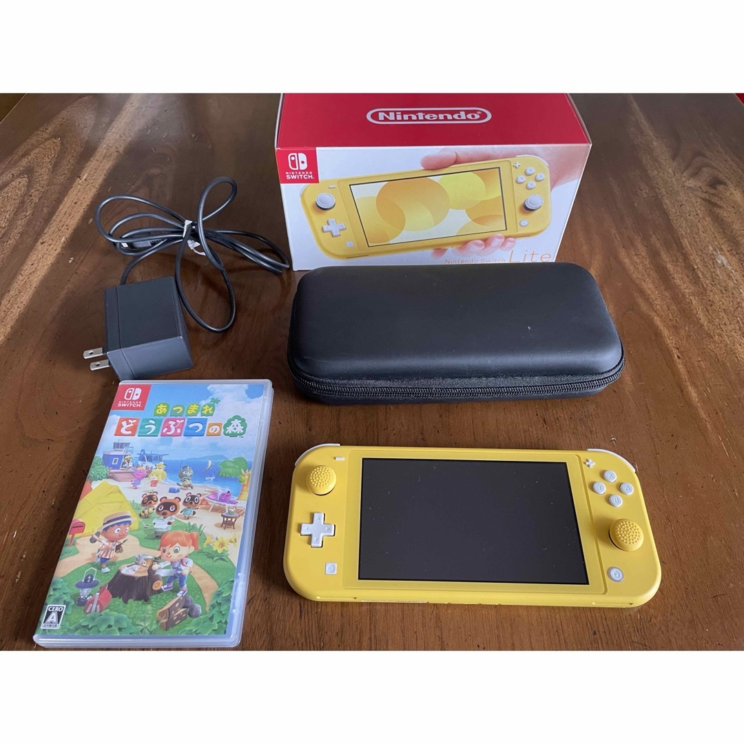 Nintendo Switch - Nintendo Switch Lite イエロー＋ソフト・ケース付き