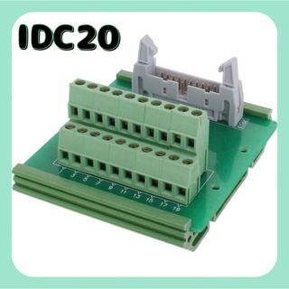 ❣️即購入可❣️IDC20 D-Sub 20ピン オスアダプター ジャックター(その他)