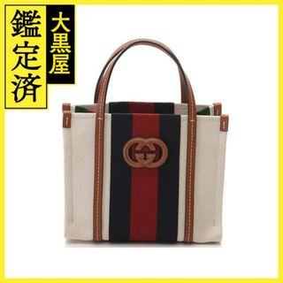 グッチ(Gucci)のGUCCI　グッチ　インターロッキングG ミニトートバッグ【431】(ショルダーバッグ)