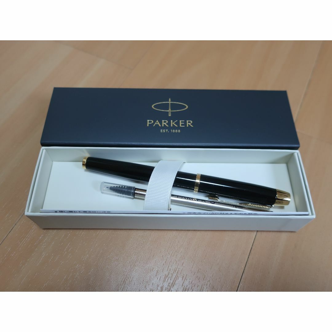 Parker(パーカー)のANA機内販売　限定　パーカーfor ANA　IM ラックブラックGT 5th インテリア/住まい/日用品の文房具(ペン/マーカー)の商品写真