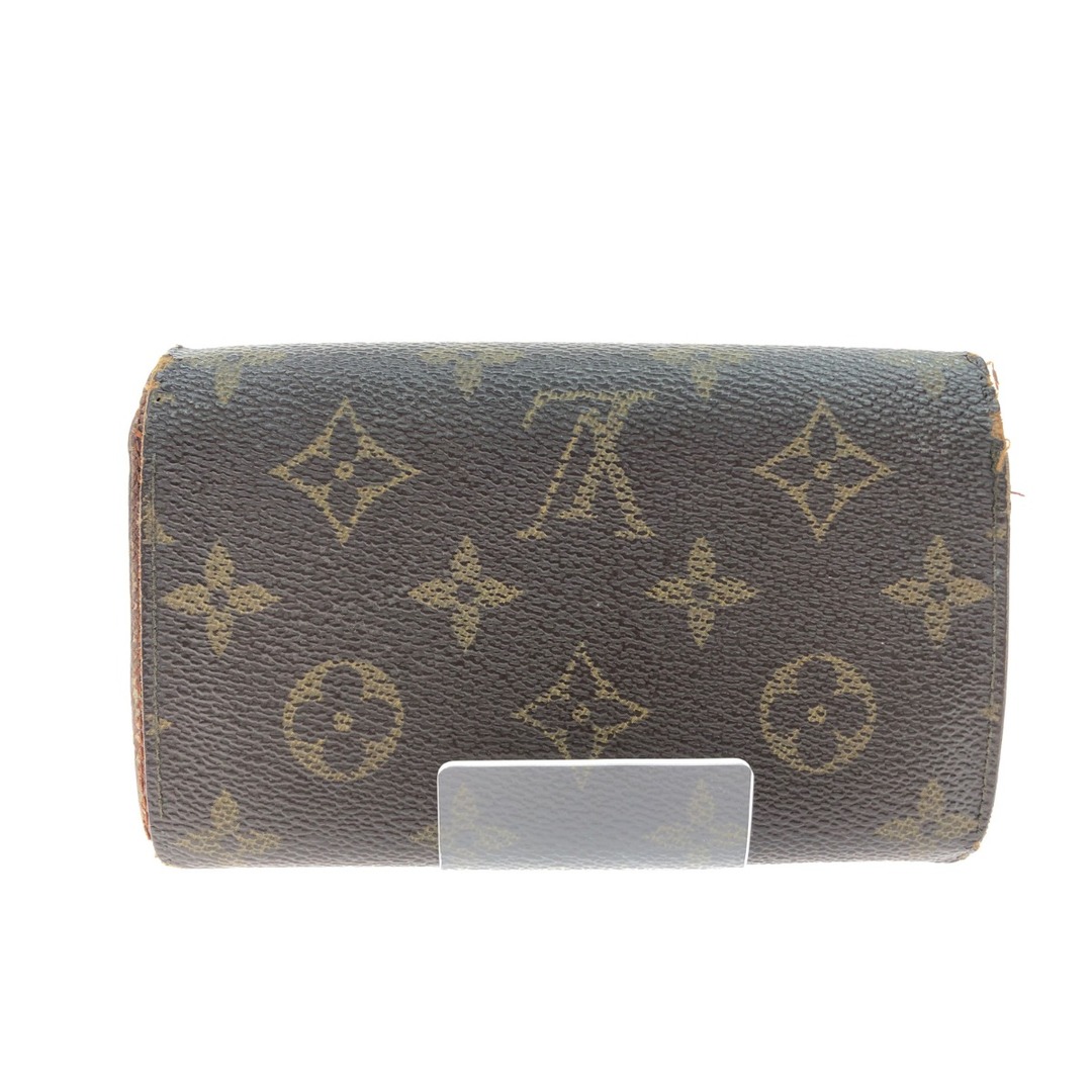 LOUIS VUITTON(ルイヴィトン)の▼▼LOUIS VUITTON ルイヴィトン レディース 二つ折り財布 モノグラム ポルト モネ・ビエ トレゾール M61730 ブラウン ハンドメイドのファッション小物(財布)の商品写真