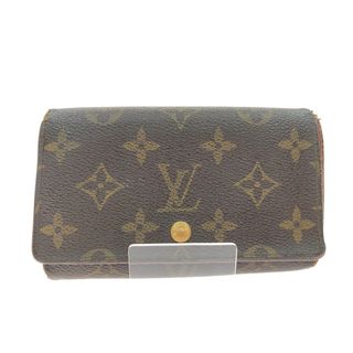 ルイヴィトン(LOUIS VUITTON)の▼▼LOUIS VUITTON ルイヴィトン レディース 二つ折り財布 モノグラム ポルト モネ・ビエ トレゾール M61730 ブラウン(財布)