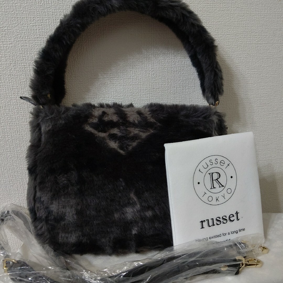 Russet - 最終お値下げ 新品タグ付き ラシット ファー2WAYバッグ定価 