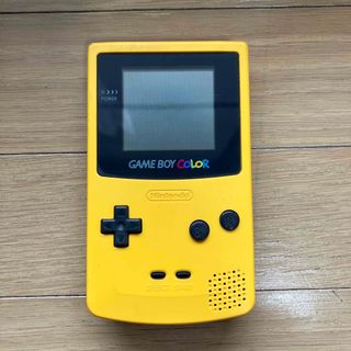 ゲームボーイ(ゲームボーイ)のゲームボーイ　カラー　イエロー(家庭用ゲーム機本体)