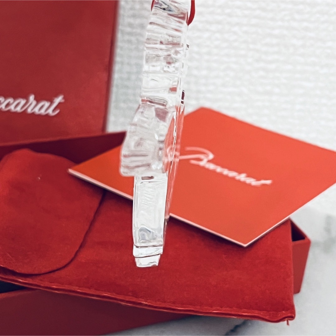 BACCARAT クリスマスオーナメント バカラクリスタル 希少 未使用 BACCARAT クリスマスオーナメント バカラクリスタル 希少 未使用