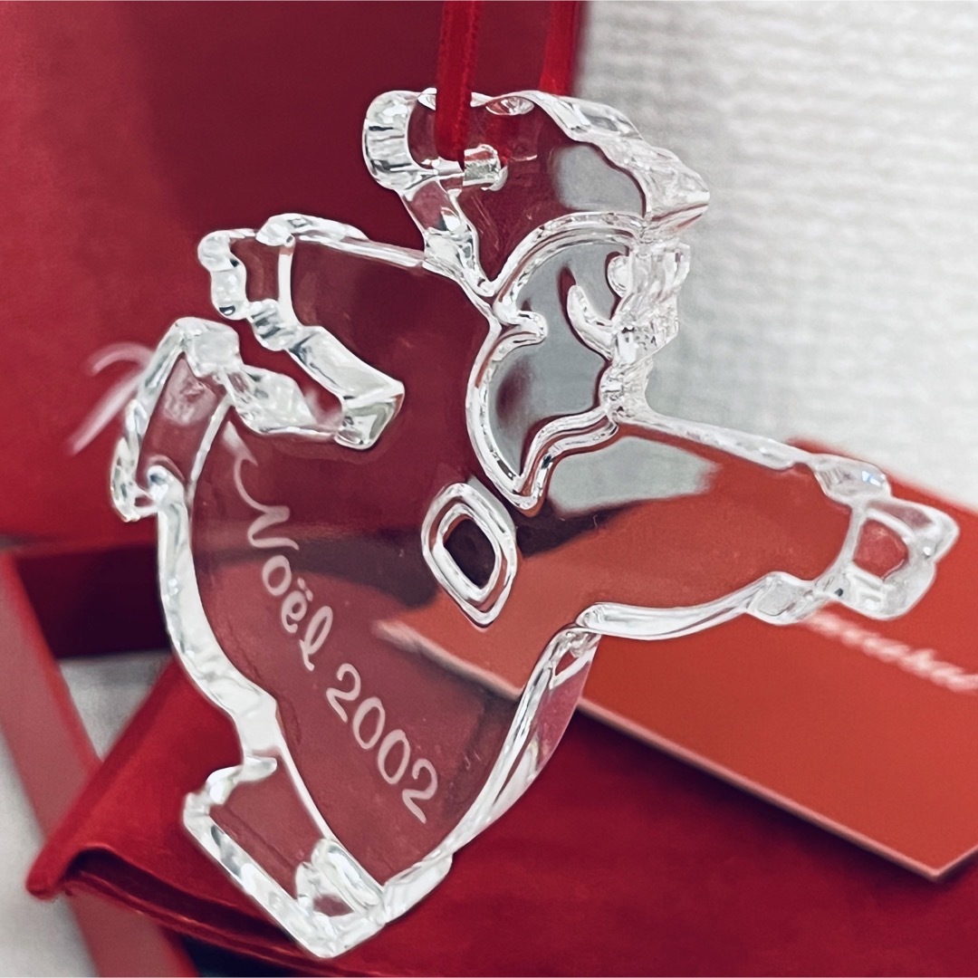 BACCARAT クリスマスオーナメント バカラクリスタル 希少 未使用 BACCARAT クリスマスオーナメント バカラクリスタル 希少 未使用