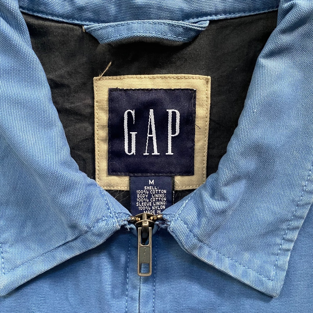 ぽっきりSALE対象 00s oldGAP オールドギャップ スウィングトップ/ブルゾン M 水色