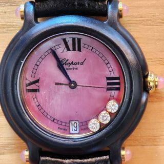 ショパール(Chopard)の【限定品シリアルナンバー付き】ショパール　ハッピースポーツ　BE HAPPY(腕時計)