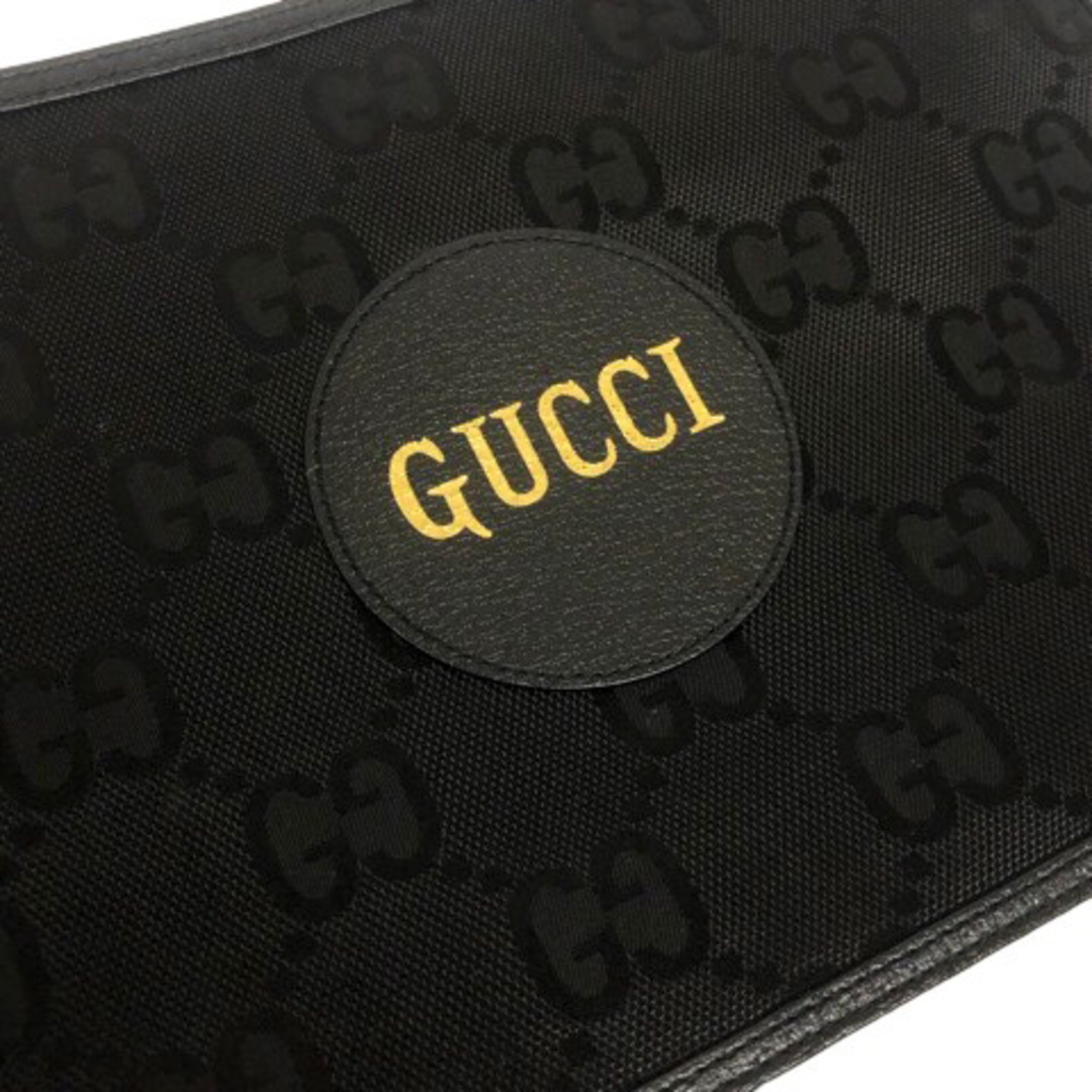 Gucci(グッチ)のグッチ 625598 オフ ザ グリッド クラッチバッグ GG ストラップ付 黒 レディースのバッグ(クラッチバッグ)の商品写真