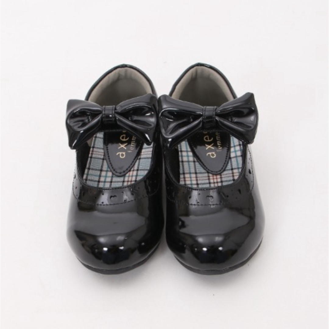 axes femme kids(アクシーズファムキッズ)の新品未使用 axes femme kids フォーマル パンプス キッズ/ベビー/マタニティのキッズ靴/シューズ(15cm~)(フォーマルシューズ)の商品写真