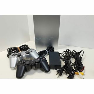 プレイステーション2(PlayStation2)の【薄型】Playstation2/PS2/SCPH-7900/シルバー(家庭用ゲーム機本体)