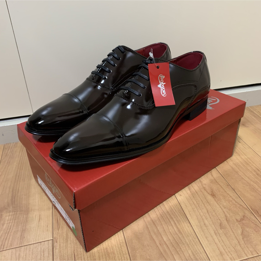 BOBSON(ボブソン)のBoeson　ボブソン　25.0cm　革靴　紳士靴　日本製　ビジネスシューズ メンズの靴/シューズ(ドレス/ビジネス)の商品写真