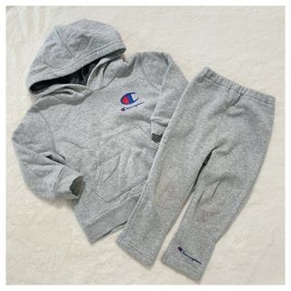 チャンピオン(Champion)のチャンピオン 裏起毛 スウェット セットアップ 90(Tシャツ/カットソー)