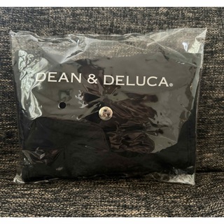 ディーンアンドデルーカ(DEAN & DELUCA)の新品　DEAN &DELUCA  折りたたみエコバッグ　ブラック(エコバッグ)
