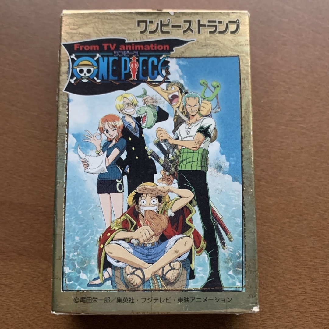 【帯未開封】ワンピース トランプ ONE PIECE　トランプ　ショウワノート エンタメ/ホビーのアニメグッズ(その他)の商品写真