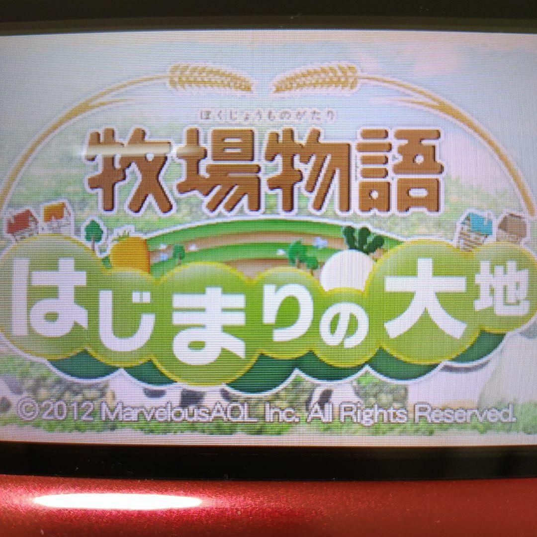 ニンテンドー3DS(ニンテンドー3DS)の牧場物語 はじまりの大地 エンタメ/ホビーのゲームソフト/ゲーム機本体(携帯用ゲームソフト)の商品写真