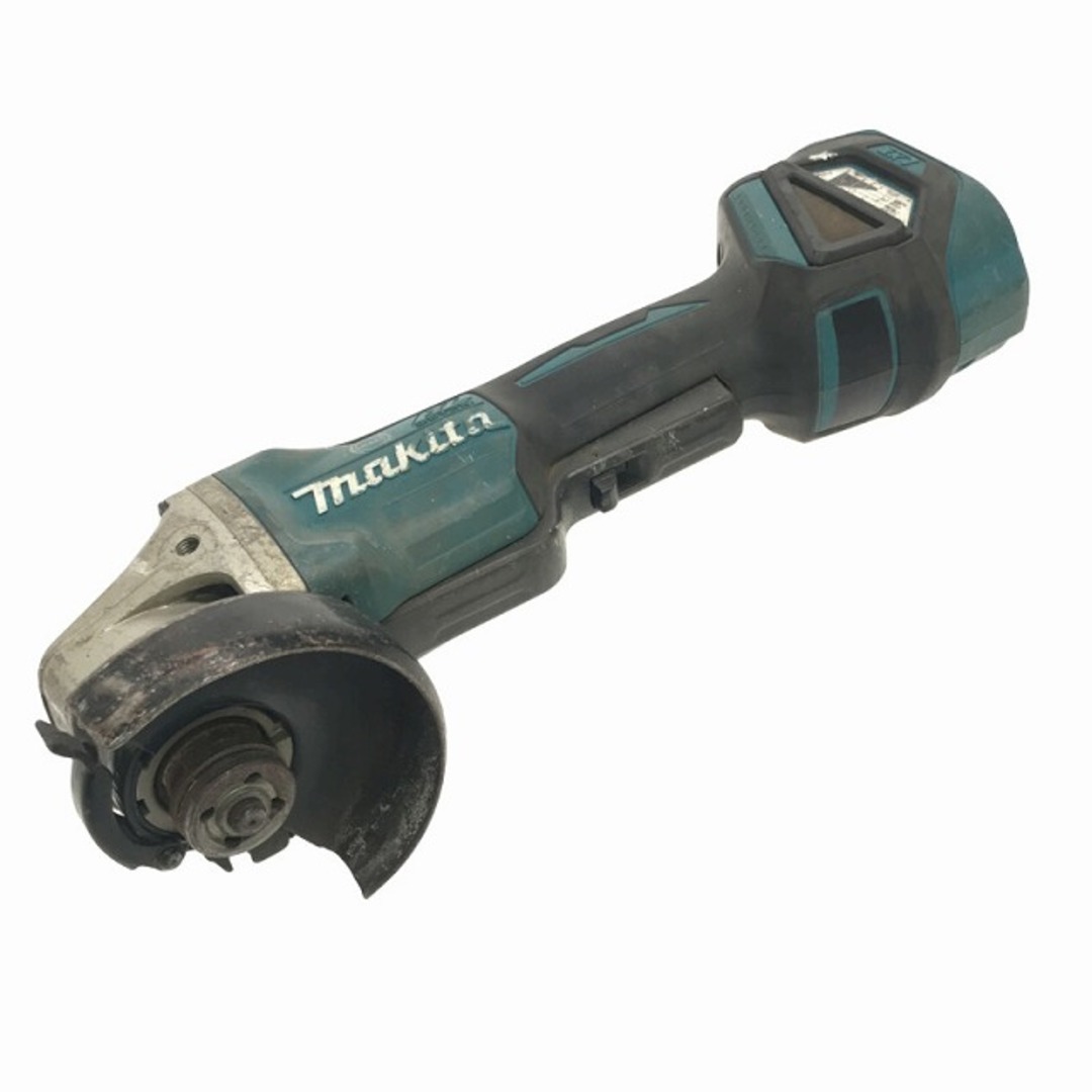 Makita(マキタ)の☆中古品☆ makita マキタ 18V 100mm 充電式ディスクグラインダー GA418D 青/ブルー 本体のみ コードレス 研磨機 研削 切削 84002 自動車/バイクのバイク(工具)の商品写真