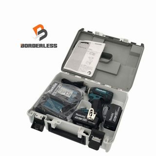 マキタ(Makita)の☆極美品☆ makita マキタ 18V 充電式インパクトドライバ TD149DRFX 青/ブルー バッテリー2個(18V 3.0Ah) 充電器+ケース 84045(工具)