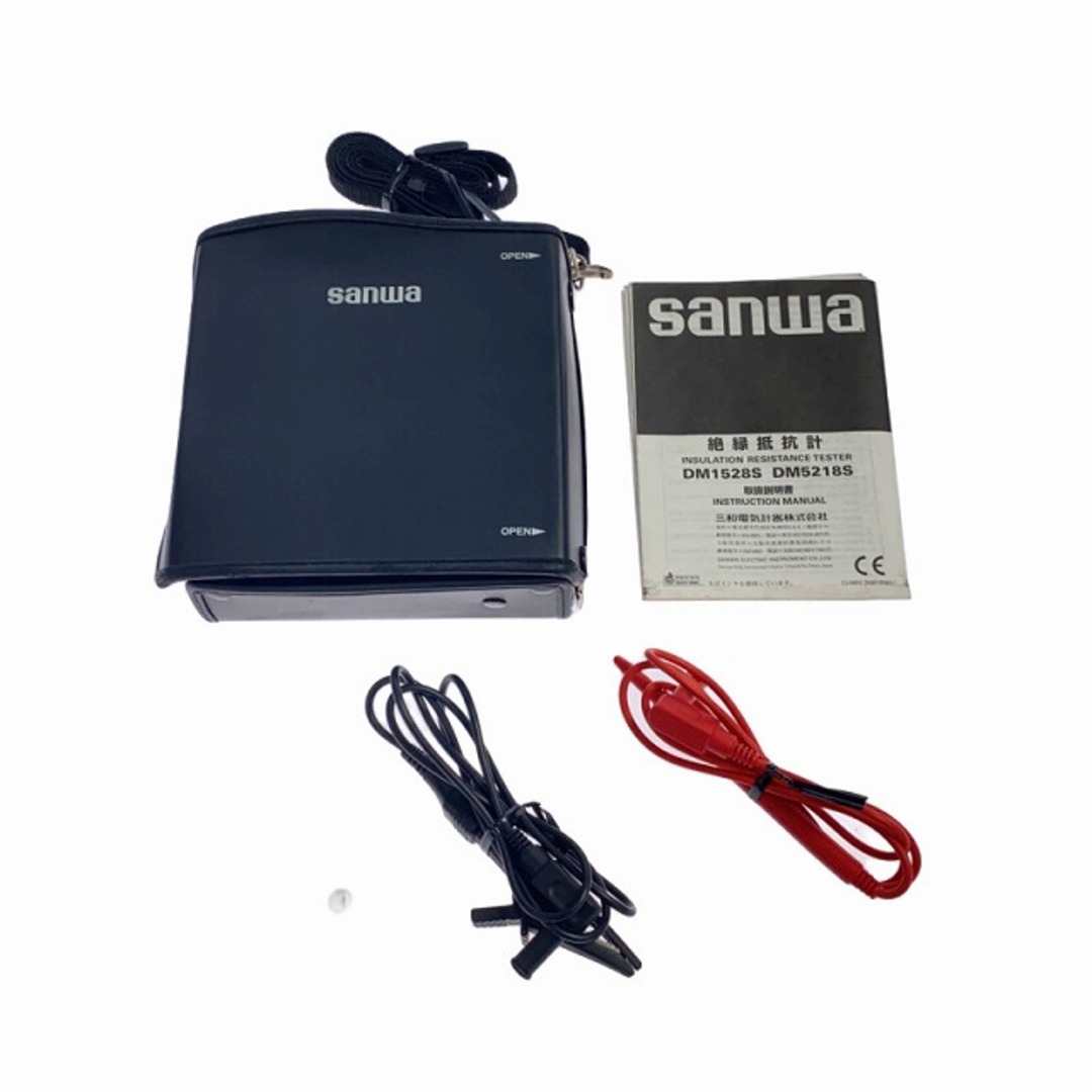 ☆比較的綺麗です☆SANWA 三和 絶縁抵抗計 DM5218S 測定器 工具 ☆比較的綺麗です☆SANWA 三和 絶縁抵抗計 DM5218S 測定器 工具