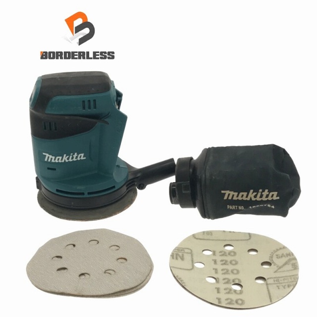 makita マキタ 18V 125mm 充電式ランダムオービットサンダー makita マキタ 18V 125mm 充電式ランダムオービットサンダー