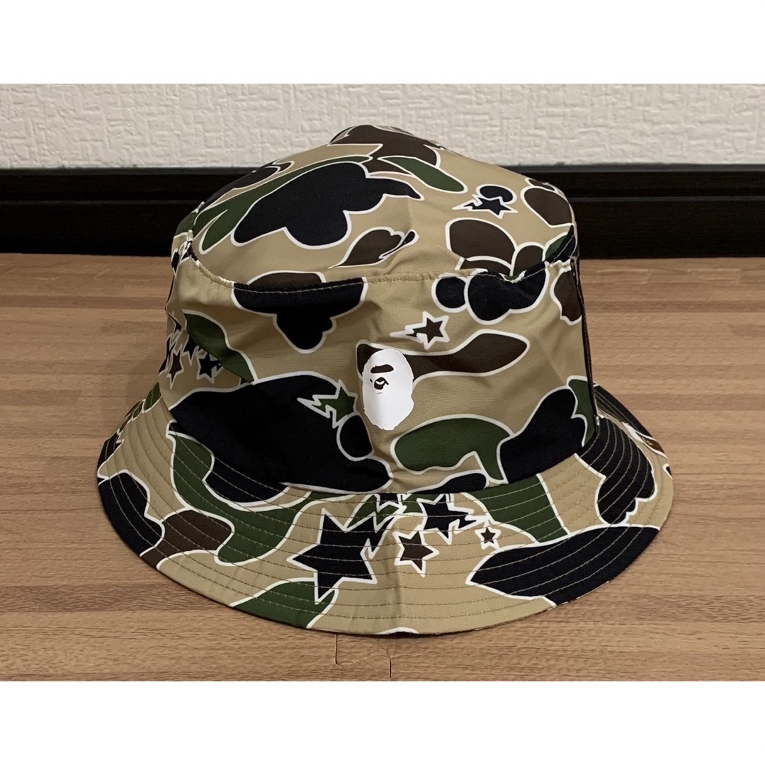 ★激レア★未使用 APE sta camo バケット ハット サイケ キャップメンズ