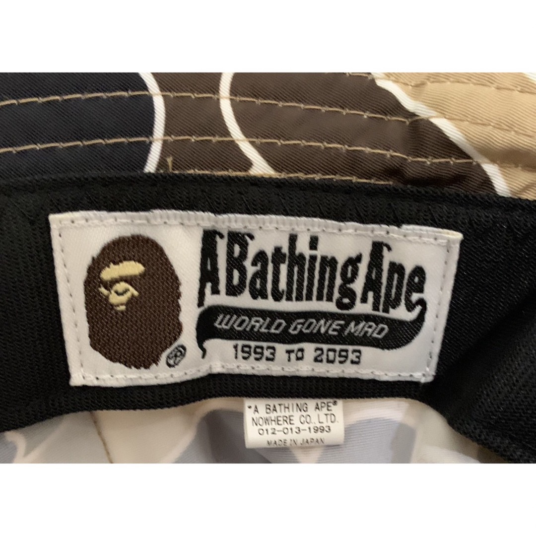 A BATHING APE(アベイシングエイプ)の★激レア★未使用 APE sta camo バケット ハット サイケ キャップ メンズの帽子(ハット)の商品写真