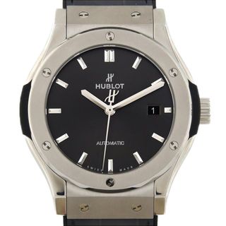 ウブロ(HUBLOT)のウブロ クラシックフュージョンチタニウムレーシンググレー 542.NX.7071.LR TI 自動巻(腕時計(アナログ))