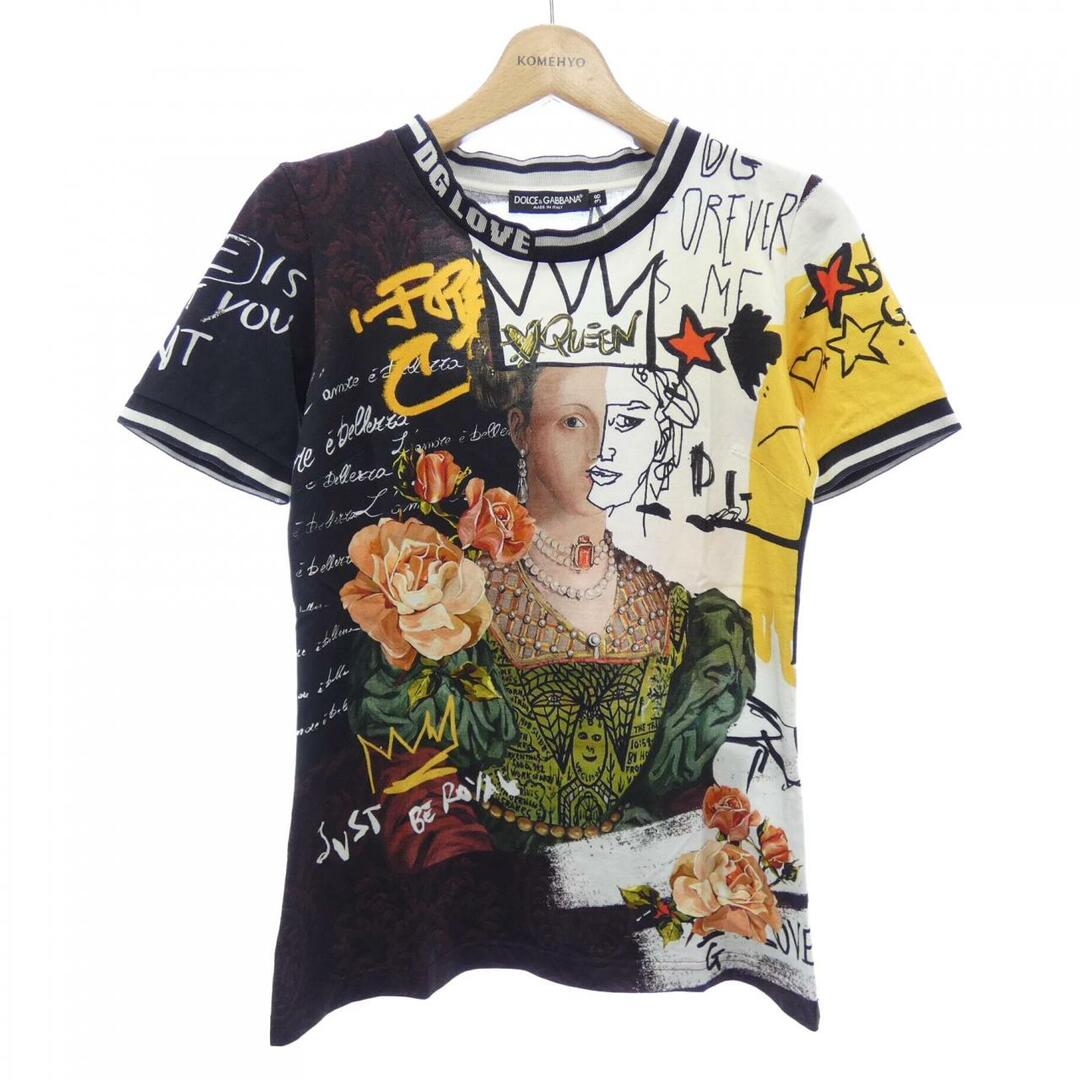 DOLCE&GABBANA(ドルチェアンドガッバーナ)のドルチェアンドガッバーナ DOLCE&GABBANA Tシャツ レディースのトップス(カットソー(長袖/七分))の商品写真