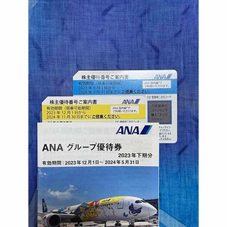 エーエヌエー(ゼンニッポンクウユ)(ANA(全日本空輸))のANA株主優待券　グループ優待券付冊子付き(その他)