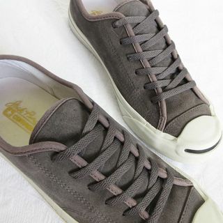 コンバース(CONVERSE)のCONVERSE コンバース ジャックパーセル スニーカー スエード 靴 グレー(スニーカー)