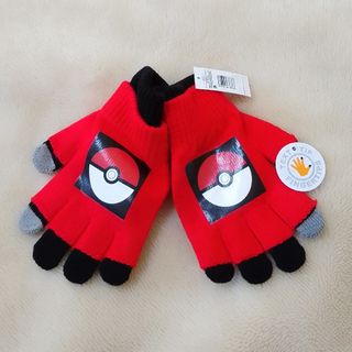 【新品】ポケモン 手袋 キッズ US(キャラクターグッズ)