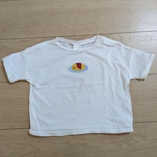 男の子80cm　オムライスビッグTシャツ　オーバーシャツ(Ｔシャツ)