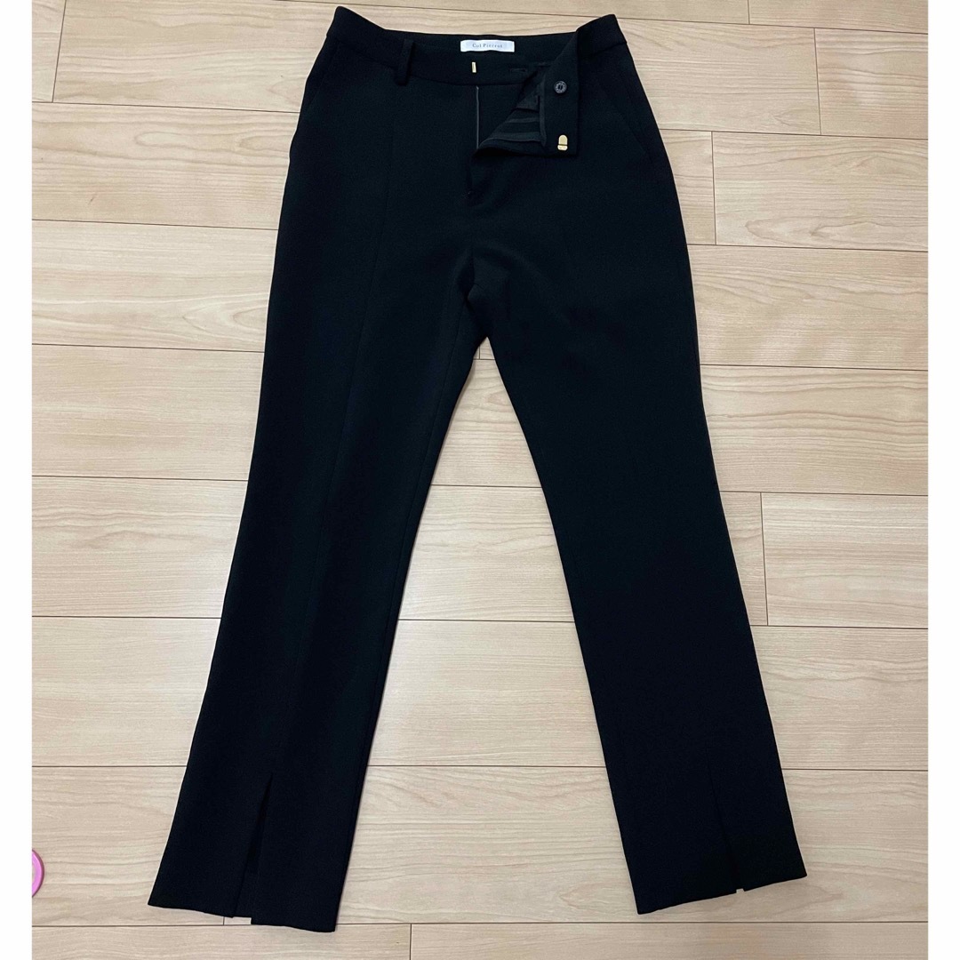 L'Appartement DEUXIEME CLASSE(アパルトモンドゥーズィエムクラス)のhhh様ご専用　Strech Slit Pants レディースのパンツ(カジュアルパンツ)の商品写真