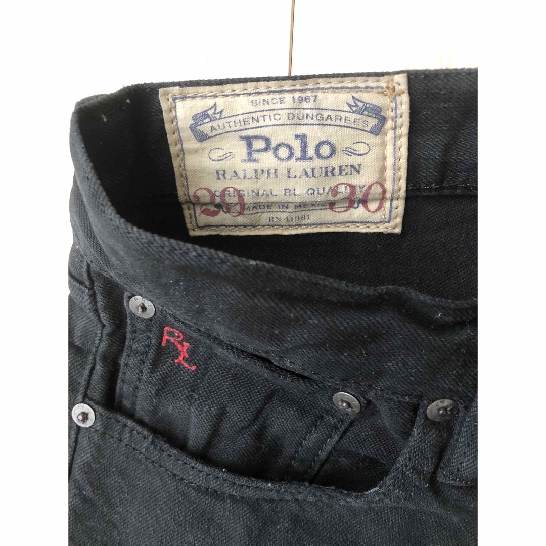 POLO RALPH LAUREN(ポロラルフローレン)のPolo Ralph Laure デニム(黒) メンズのパンツ(デニム/ジーンズ)の商品写真