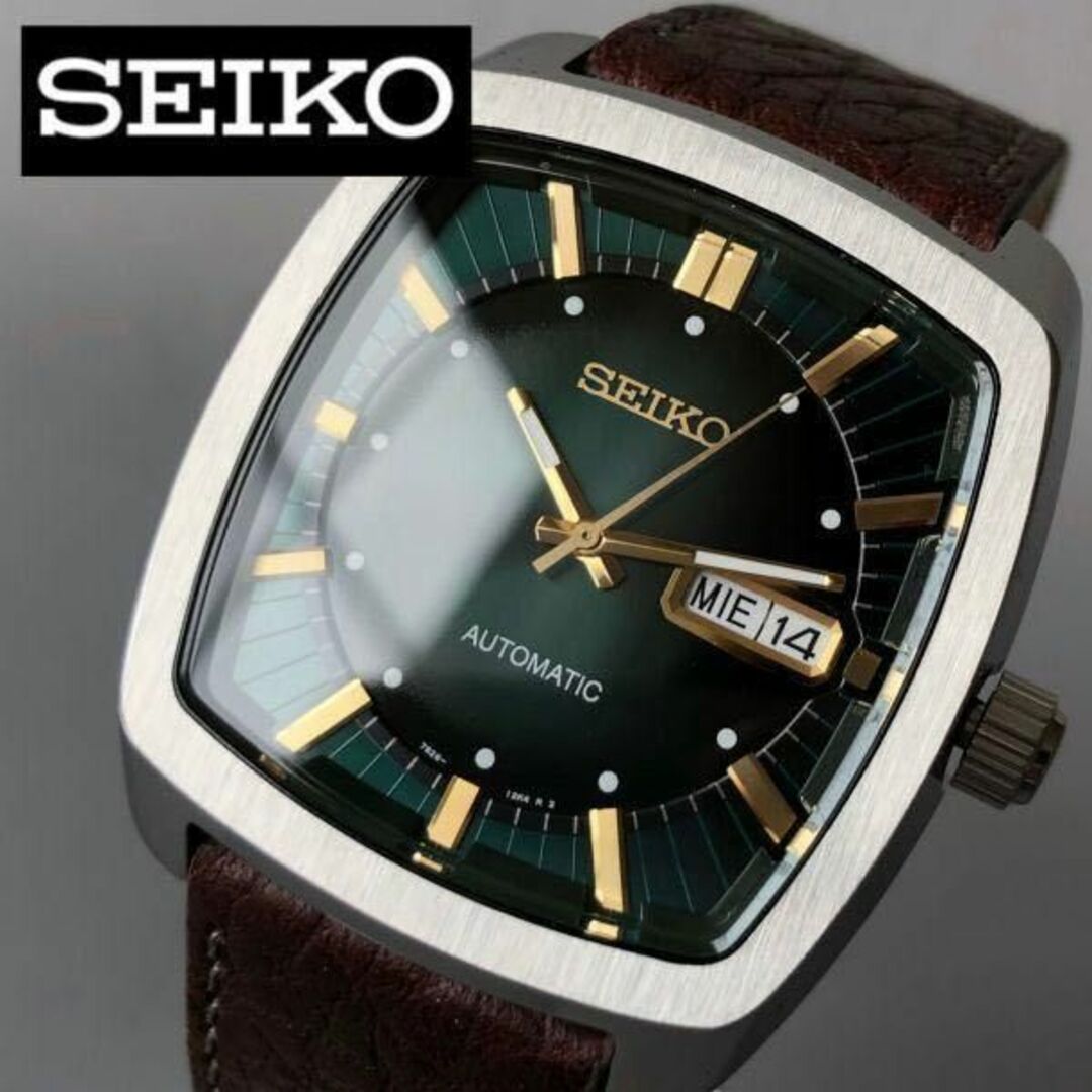 【新品】セイコー リクラフト オートマチック SEIKO メンズ腕時計160cm203cm状態