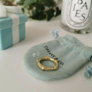 Tiffany & Co. - ティファニー バンブーリング 7号 Ꮶ18イエロー ...