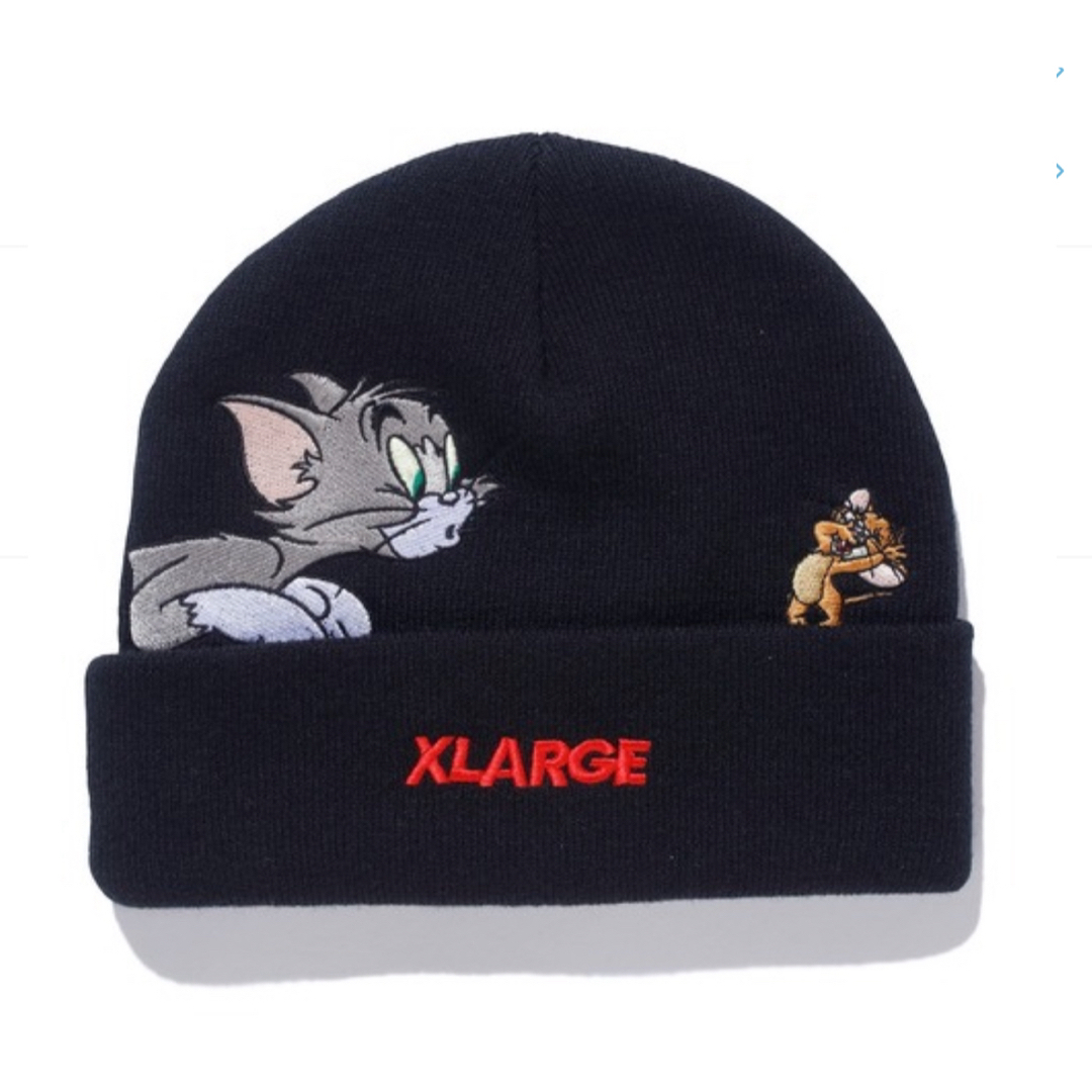 XLARGE(エクストララージ)のXLARGE x TOM AND JERRY CUFF BEANIE メンズの帽子(ニット帽/ビーニー)の商品写真