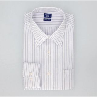 チョーヤシャツ(CHOYA SHIRT)のM511新品CHOYA長袖ストライプワイシャツ 38-78￥10780形態安定(シャツ)