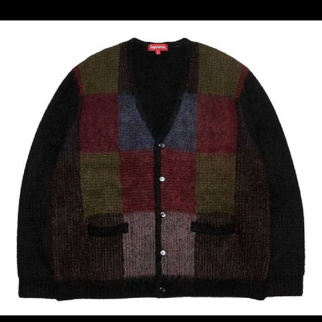 Supreme(シュプリーム)のSupreme Brushed Grid Cardigan "Black" メンズのトップス(カーディガン)の商品写真