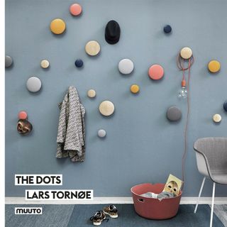 muuto　壁フック　 the dots 　XS-6.5センチ　ペトロリウム(その他)