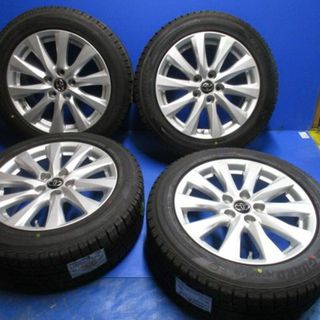 トヨタ(トヨタ)のユ）カムリHV　エスティマ　ヤリスクロス+215/55R17スタッドレス　未使用(タイヤ・ホイールセット)