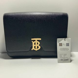 バーバリー(BURBERRY)の【美品・匿名配送】バーバリー レザー TB スモールバッグ ショルダーバッグ(ショルダーバッグ)