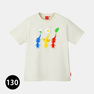 ニンテンドウ(任天堂)の【新品未開封】130 ピクミンTシャツ 出会い　Nintendo(Tシャツ/カットソー)