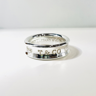 7号素材特別値下げ　ティファニー　結婚指輪　ミルグレイン　7号